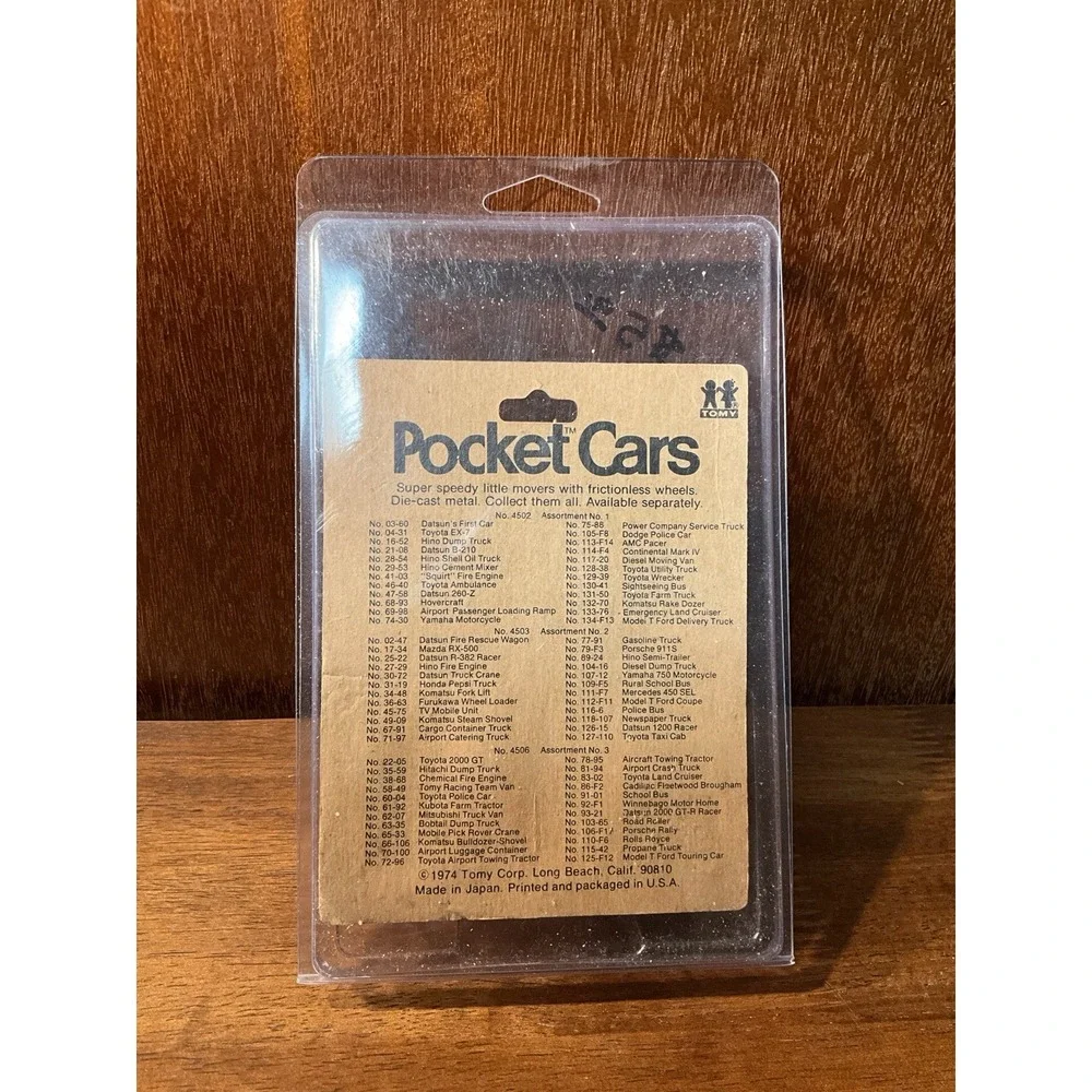 Tomy Pocket Cars No. 03-60 Datsun's First Car - Unopened